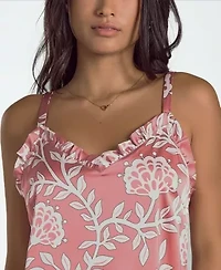 Women's Floral Stretch-Woven Nightgown