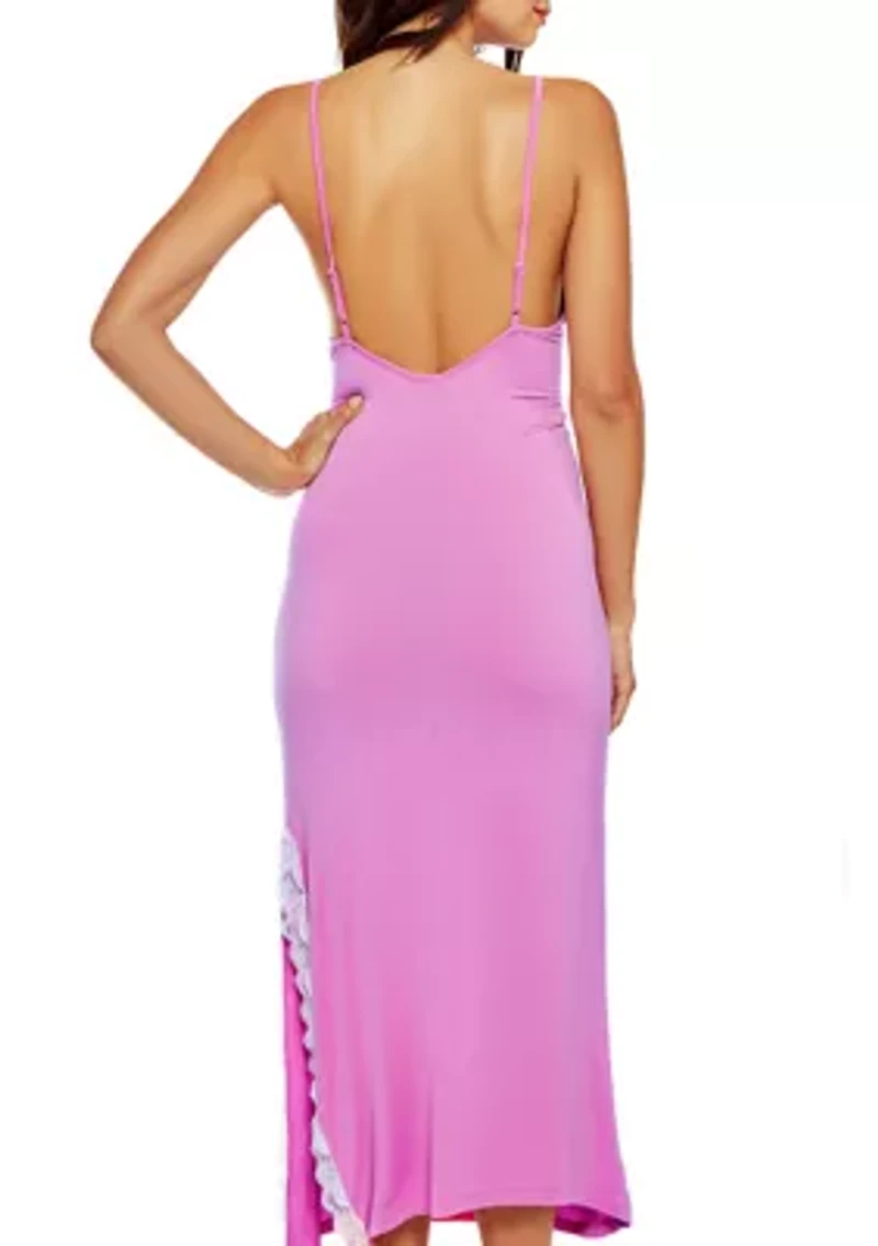 Aleia Modal and Lace Gown