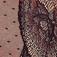 Womens Plus Lace and Dotted Mesh Babydoll Lingerie Set