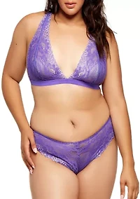 Plus Eva Lace Bralette Set