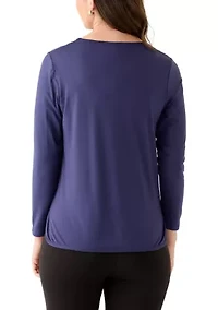 Women's Long Sleeve Pajama Top