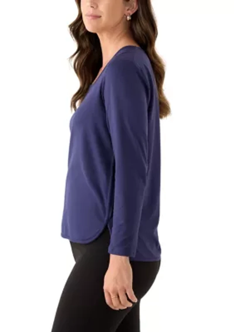 Women's Long Sleeve Pajama Top