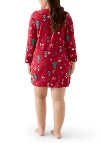 Plus Nutcracker Nightgown