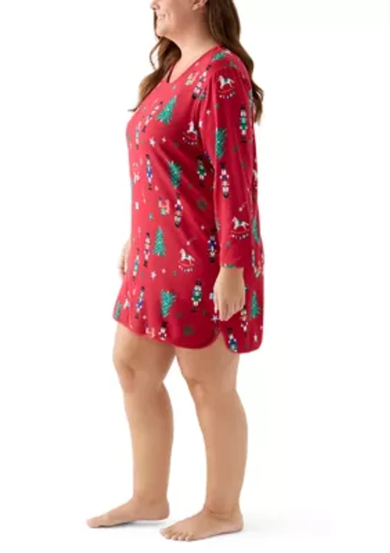 Plus Nutcracker Nightgown