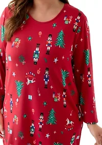 Plus Nutcracker Nightgown