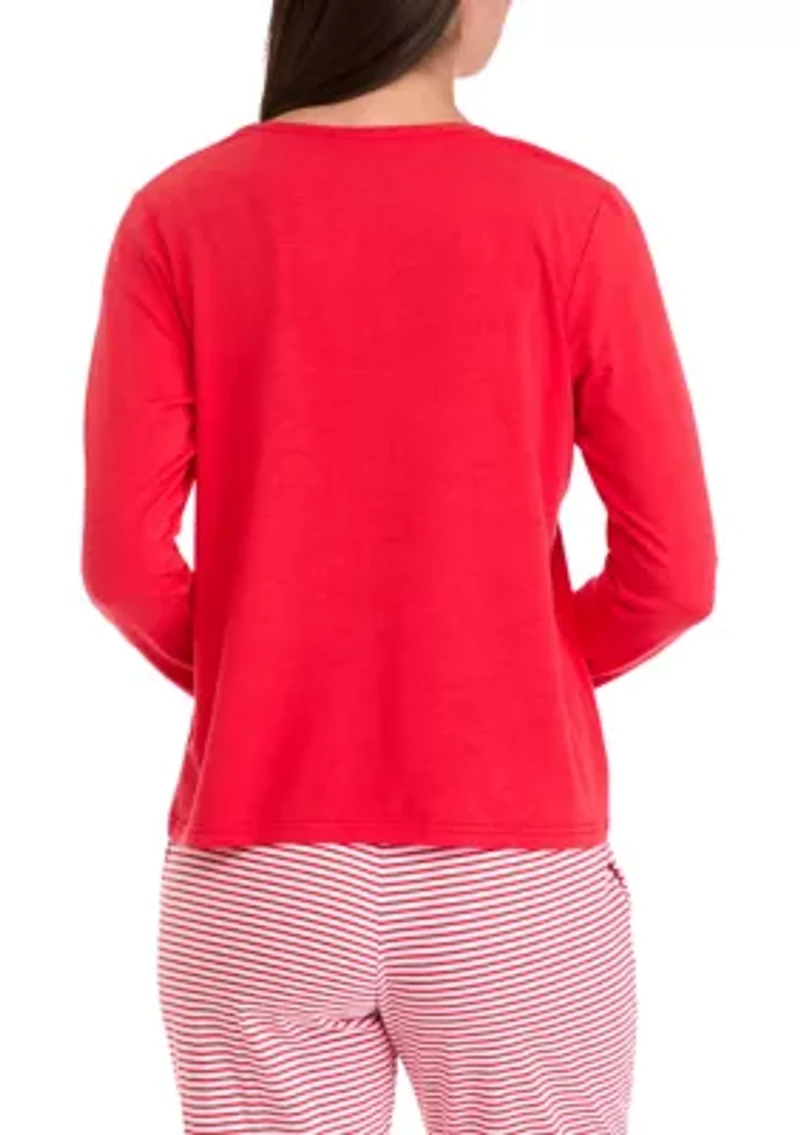 Women's Long Sleeve Pajama Top