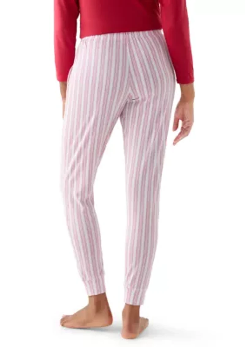 Red Stripe Pajama Pants
