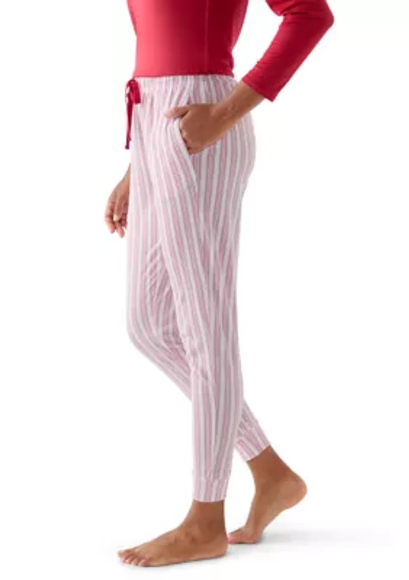 Red Stripe Pajama Pants