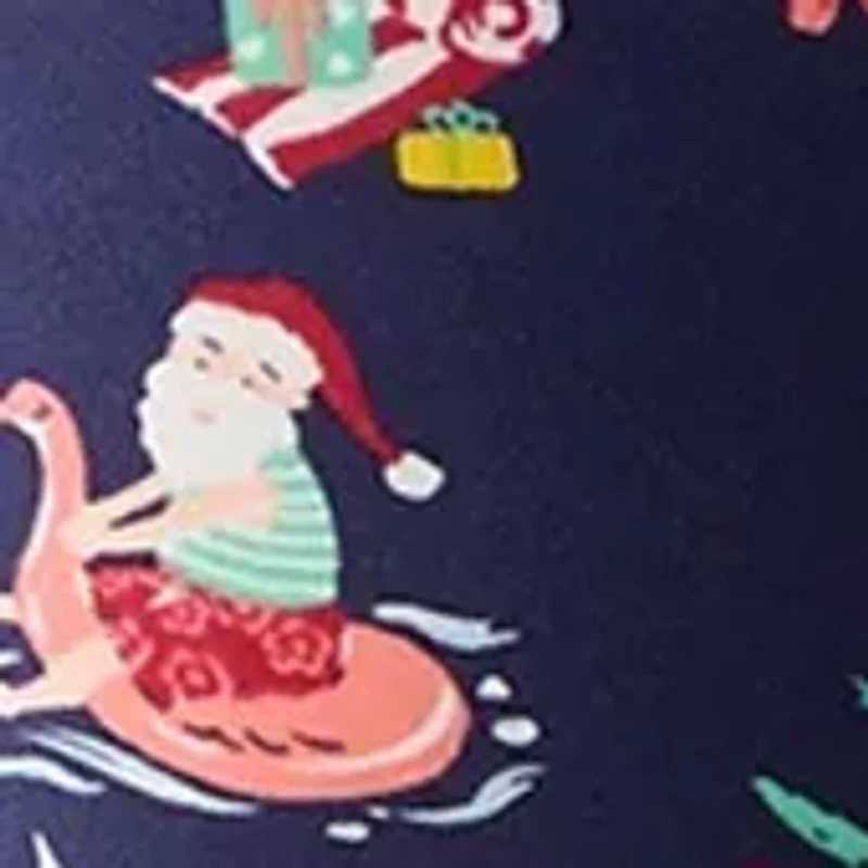 Plus Beachy Christmas Jogger Pajama Pants