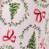 Women's Bow & Wreath Pajama Set