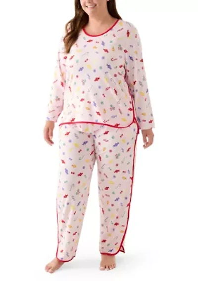 Plus Sweet Dreams Pajama Set