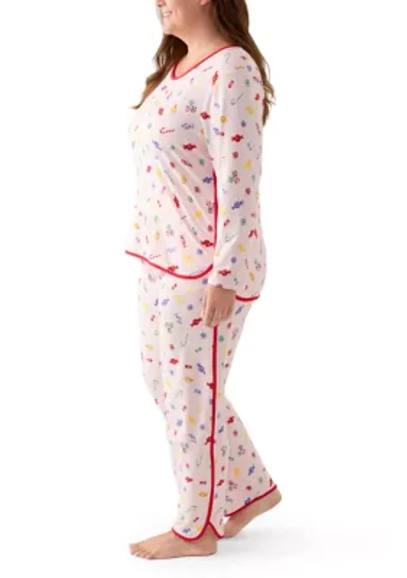 Plus Sweet Dreams Pajama Set