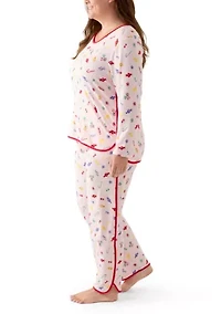 Plus Sweet Dreams Pajama Set