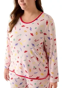 Plus Sweet Dreams Pajama Set
