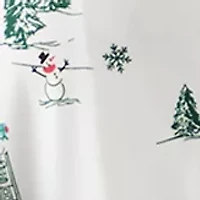 Women's Winter Village Notch Collar Pajama Set