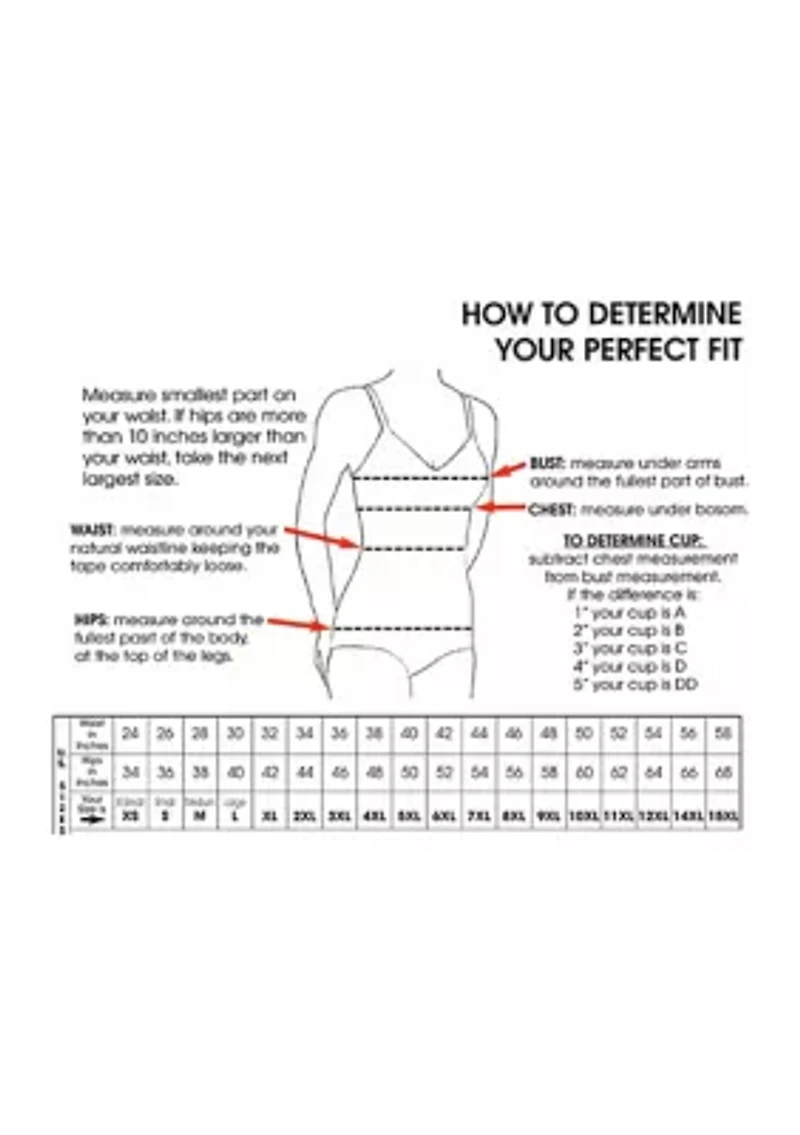 Wear Your Own Bra Body Briefer- Firm Shaping