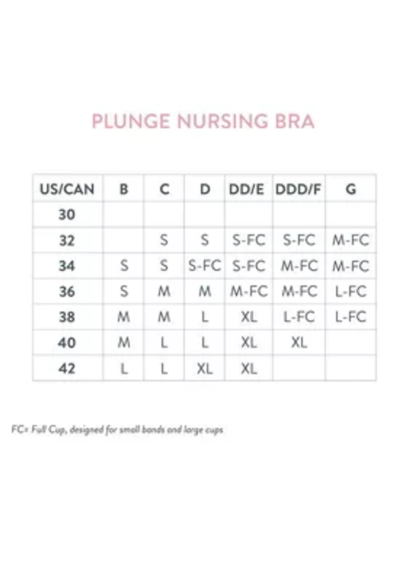 Plunge Full Cup Maternity & Nursing Bra