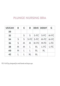 Plunge Full Cup Maternity & Nursing Bra