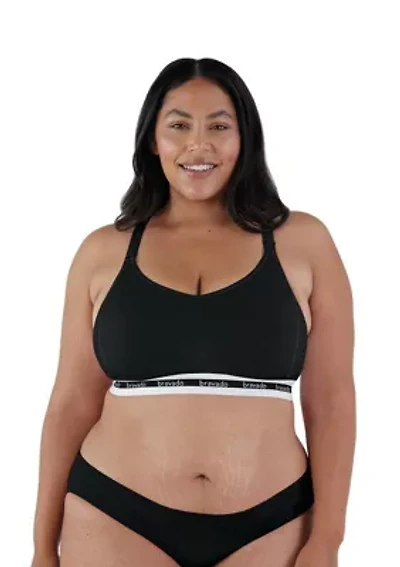 Original Organic Cotton Blend Extended Cup Maternity & Nursing Bra