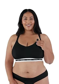 Original Organic Cotton Blend Extended Cup Maternity & Nursing Bra