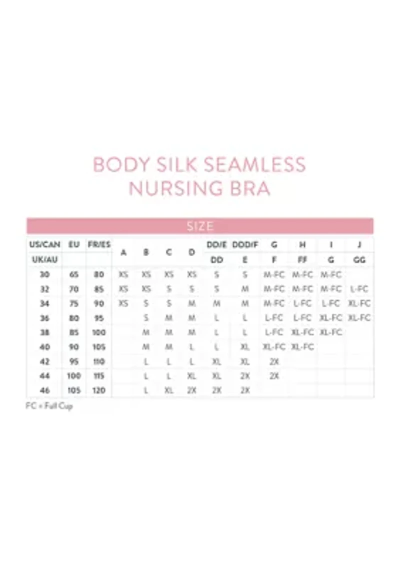 Body Silk Seamless Nursing Bra