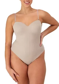 Firm Control Tummy Shaping Multiway Thong Bodysuit