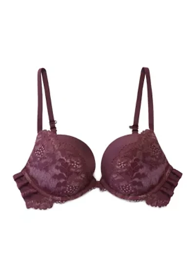 Underwire Push Up Plunge Bra