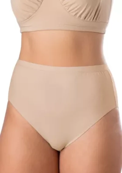 Plus High Cut Cotton Brief