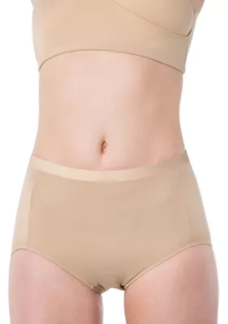 "Silk Magic" Microfiber Full Fit High Cut Brief