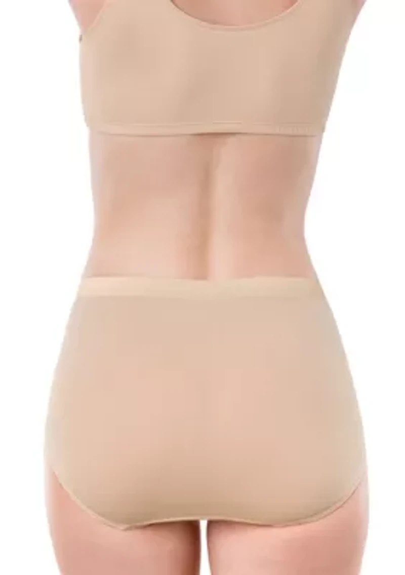 Essentials Full High Cut Cotton Brief