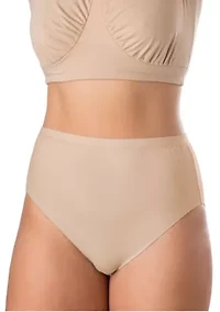 Plus Microfiber High Cut Brief
