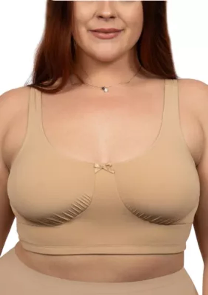 Full Figure Cotton Soft Cup Bra