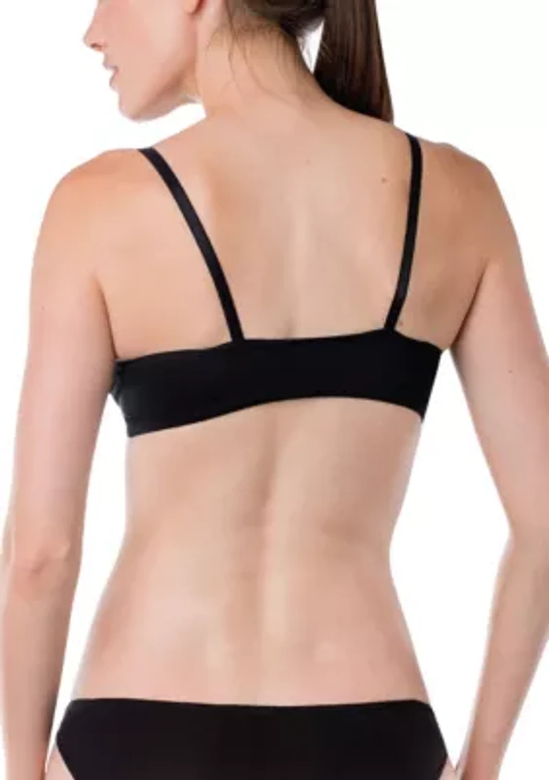 Essentials Triangle Wirefree Cotton Bralette