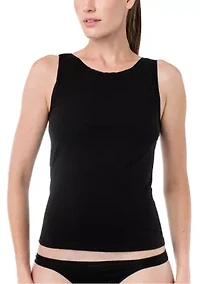Cotton Camisole-High Neckline