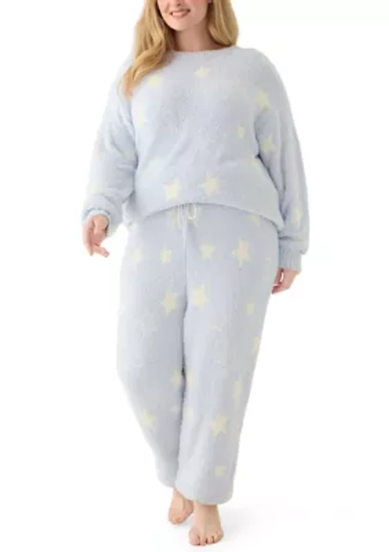 Plus Teddy Pajama Set