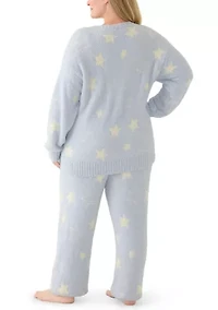 Plus Teddy Pajama Set