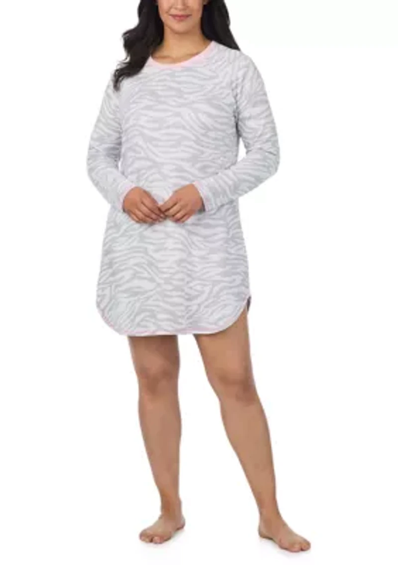 Plus Long Sleeve Sleepshirt