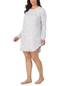 Plus Long Sleeve Sleepshirt