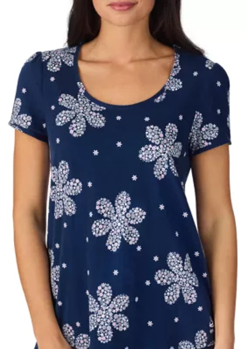 Women's Short Sleeve Shorts PJ Set