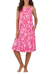 Women's Sleeveless Midi Gown