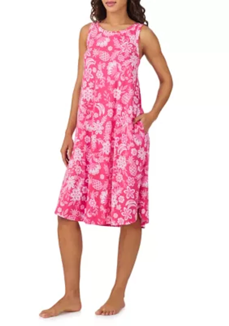 Women's Sleeveless Midi Gown