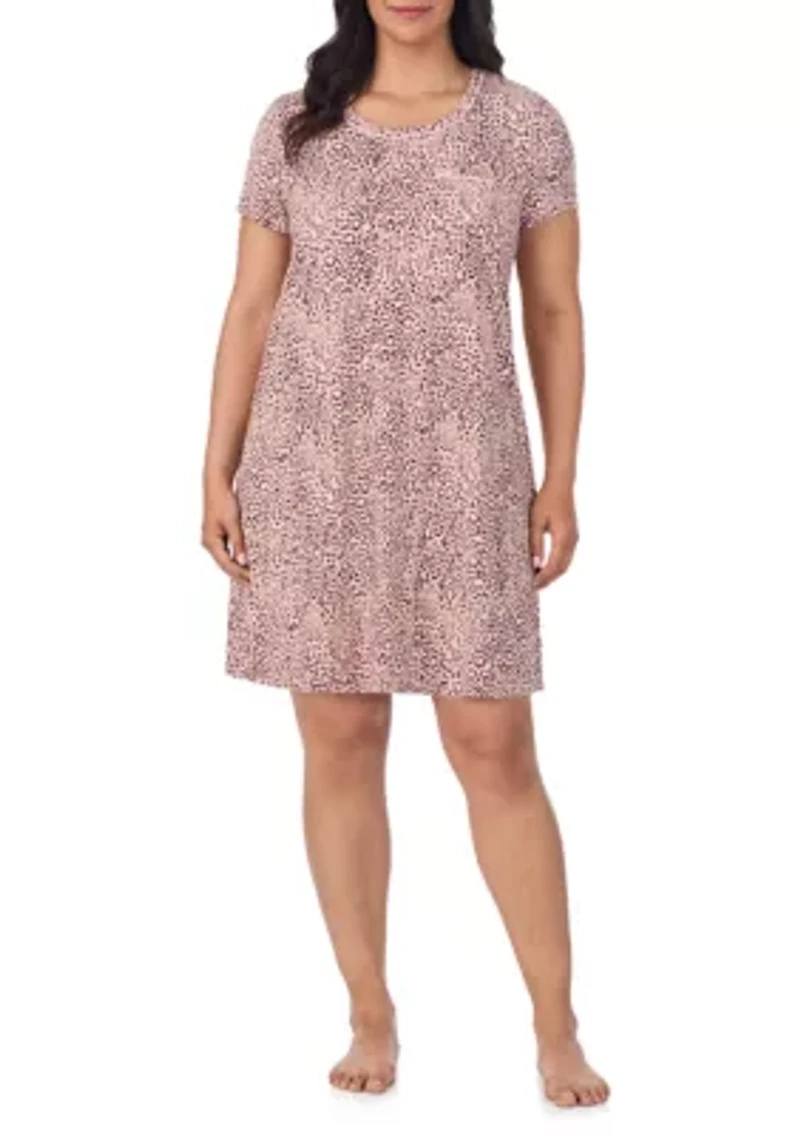 Plus Short Sleeve Chemise