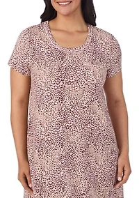 Plus Short Sleeve Chemise