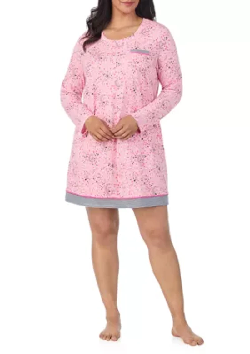 Plus Long Sleeve Chemise