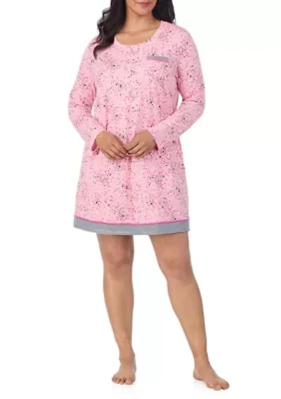 Plus Long Sleeve Chemise