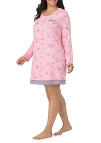 Plus Long Sleeve Chemise