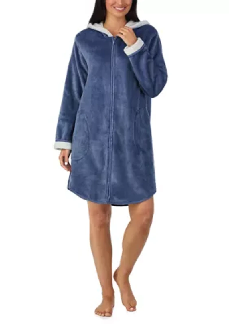 Hooded Zip Robe