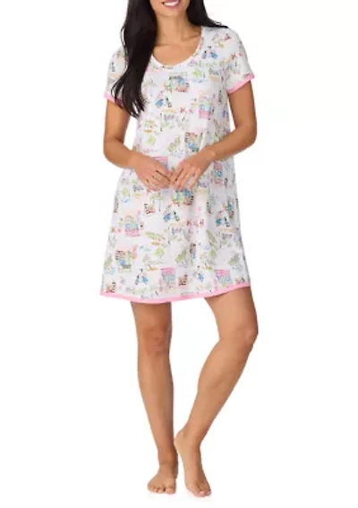 Women's Short Sleeve Sleepshirt