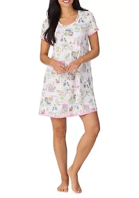Women's Short Sleeve Sleepshirt