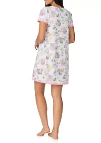 Women's Short Sleeve Sleepshirt